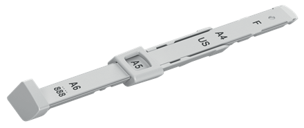 Aanleglat voor perforator 5005/5008 5038/5055/5058/5138/5012 leitz